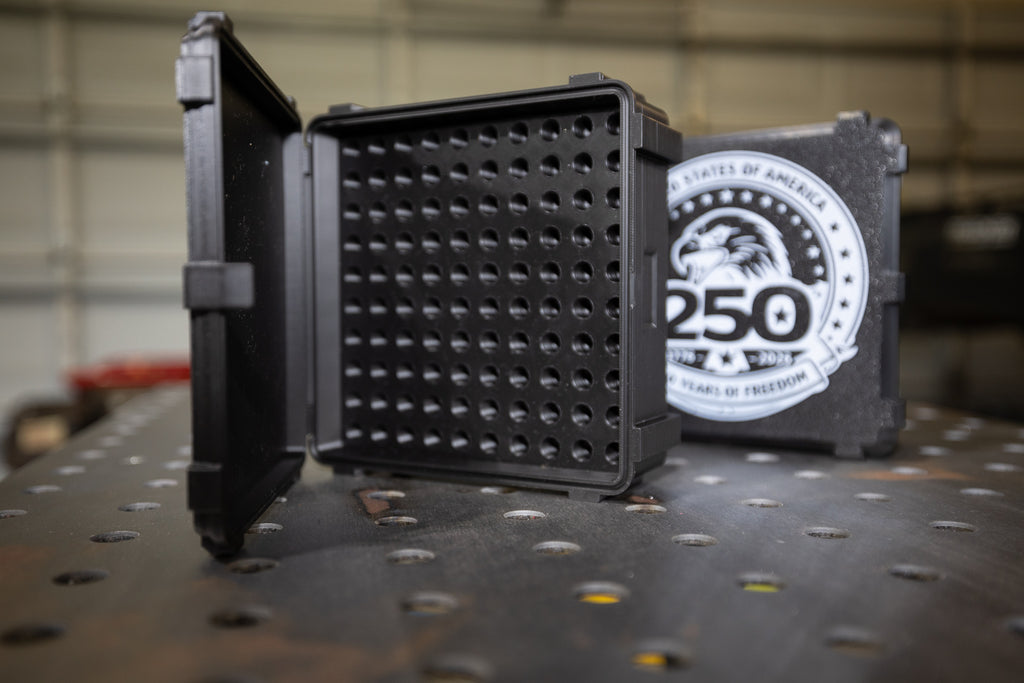 USA 250th Anniversary Tactical Ammo Box-Storage Case – 3D Print